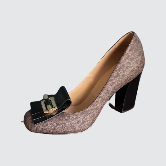 MICHAEL Michael Kors Shoes - Michael Kors Signature MK Logo/Monogram Pump